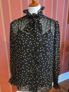 Sheer Blouse with Camisole